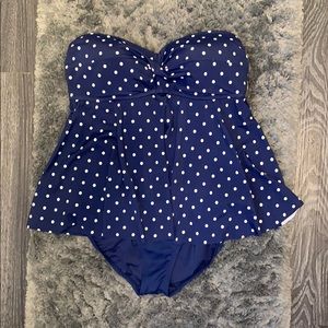 Polka dot swim suit